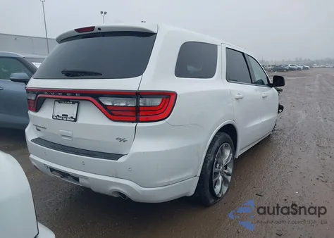 2020 Dodge Durango R/T Rwd из США, поврежденный, VIN 1C4SDHCT5LC260107